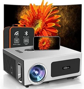 [Auto Focus]4K Projector with 500″display.1100ANSI Projector 4K Wifi and bluetooth,Native 1080P Outdoor Projector Auto 6D Keystone.50% Zoom.PPT.Smart Home Movie Projector 4K+ for Phone/PC/TV Stick/PS5