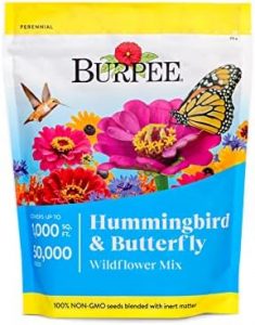 Burpee Wildflower Seed Mix for Hummingbirds and Butterflies