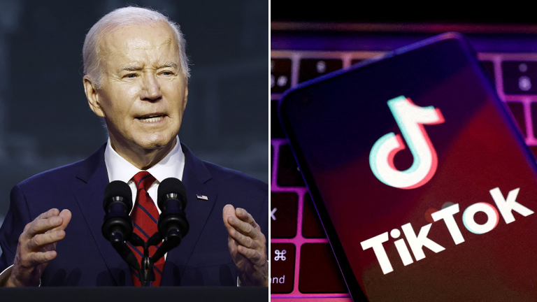 China will retaliate after Biden signs law for Taiwan and TikTok.