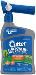 Cutter Backyard Bug Control Spray Concentrate, Mosquito Repellent, Kills Mosquitoes, Fleas & Listed Ants, 32 fl Ounce