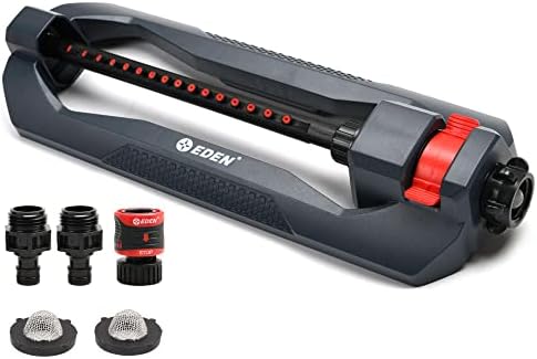 Eden 96213 Lawn & Garden Essential Oscillating Sprinkler | Water