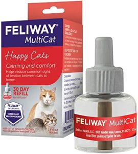 FELIWAY MultiCat Calming Pheromone, 30 Day Refill – 1 Pack
