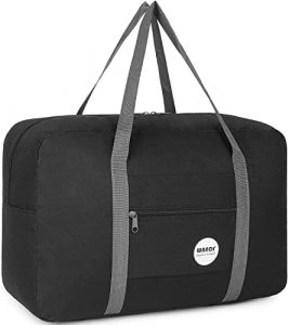 For Spirit Airlines Personal Item Bag 18x14x8 Travel Duffel Bag Underseat Foldable Carry-on Luggage for Women