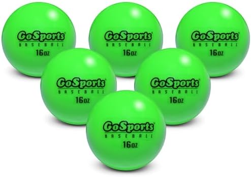 GoSports Weighted Training Balls - Hitting & Pitching Training for