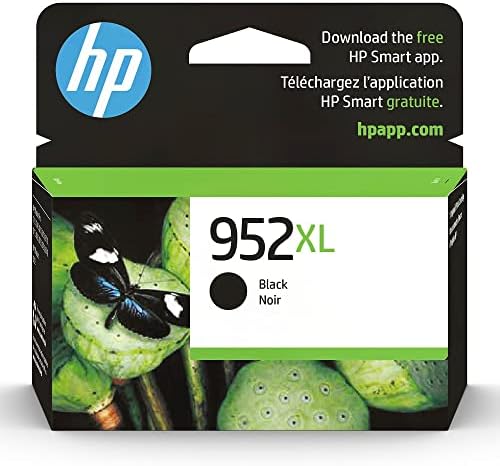 HP 952XL Black High-yield Ink Cartridge | Works with HP
