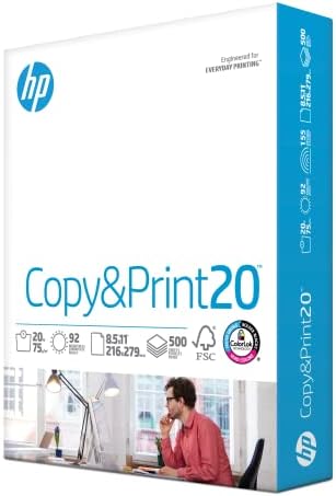 HP Printer Paper | 8.5 x 11 Paper | Copy