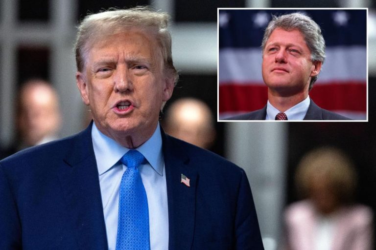 Is Bill Clinton also guilty of ‘election interference’ if Trump is?