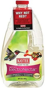 Kaytee Hummingbird ElectroNectar Wild Bird Food, Ready to Use, 64 Ounces