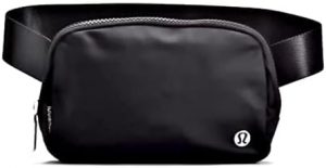 Lululemon Athletica Everywhere Belt Bag, Black, 7.5 x 5 x 2 inches