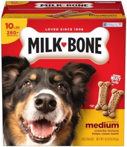 Milk-Bone Original Dog Treats Biscuits for Medium Dogs, 10 Pound