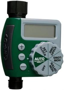 Orbit 62061Z Single-Outlet Hose Watering Timer, 1 Outlet, Green