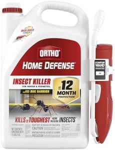 Ortho Home Defense Insect Killer for Indoor & Perimeter2 with Comfort Wand, Controls Ants, Roaches, and Spiders, 1.1 gal.