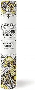 Poo-Pourri Before-You-Go Toilet Spray, Original Citrus, Travel Size 10 mL – Lemon, Bergamot and Lemongrass