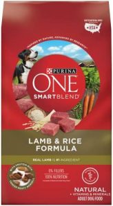Purina ONE Dry Dog Food Lamb and Rice Formula – 31.1 lb. Bag