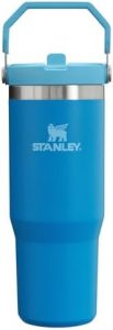 STANLEY IceFlow Stainless Steel Tumbler with Straw, Vacuum Insulated Water Bottle for Home, Office or Car, Reusable Cup with Straw Leak Resistant Flip