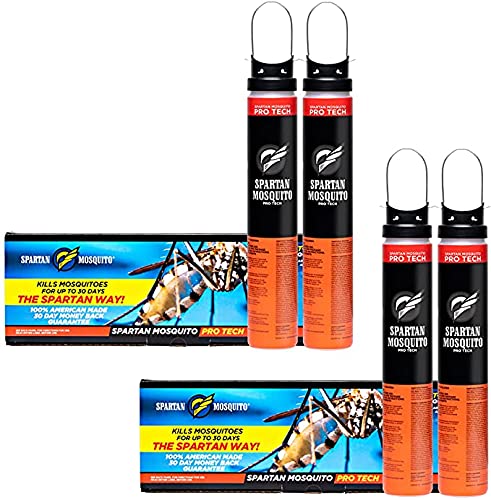 Spartan Mosquito Pro Tech - 1 Acre Pack 4 Tubes