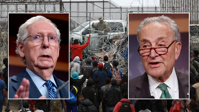 Democrats use immigration bill to criticize Republicans on border security.