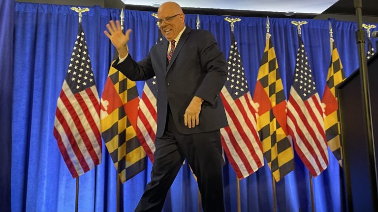 Larry Hogan wins the Republican primary for Senate in Maryland; Republicans want to win seat currently held by a Democrat.