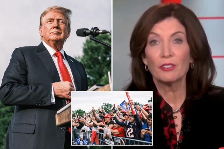 NY Gov. Kathy Hochul insults Donald Trump supporters