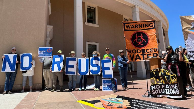 New Mexico residents worried about reusing fracking water
