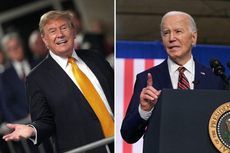 Poll shows Trump ahead of Biden in 5 swing states, but race is still close