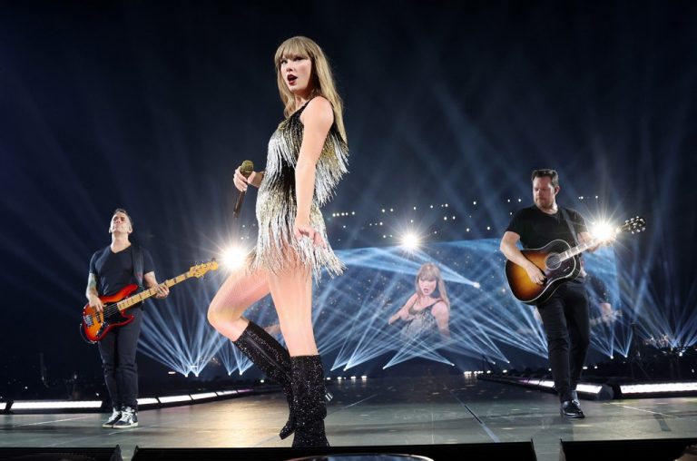 Taylor Swift’s “Tortured Poets” remains at the top spot for fourth week
