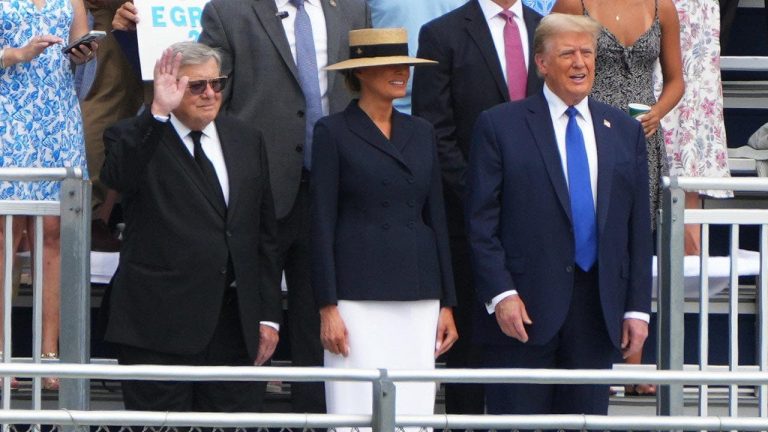 Trump and Melania attend Barron’s graduation in Florida during New York trial break.