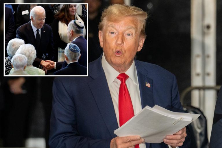 Trump thinks Jewish people who vote for Biden are crazy.