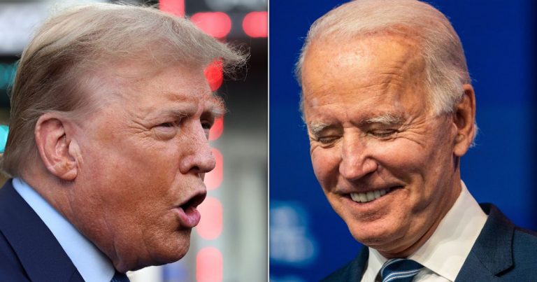 Trump’s team is upset that Biden called his bluff during the debate.