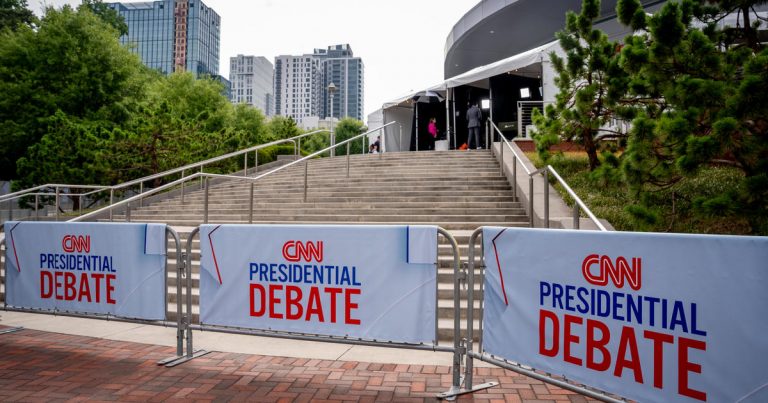 Atlanta is hosting tonight’s presidential debate.