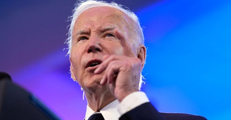 Biden pushes for gun reform and criticizes Trump’s relationship with the NRA.