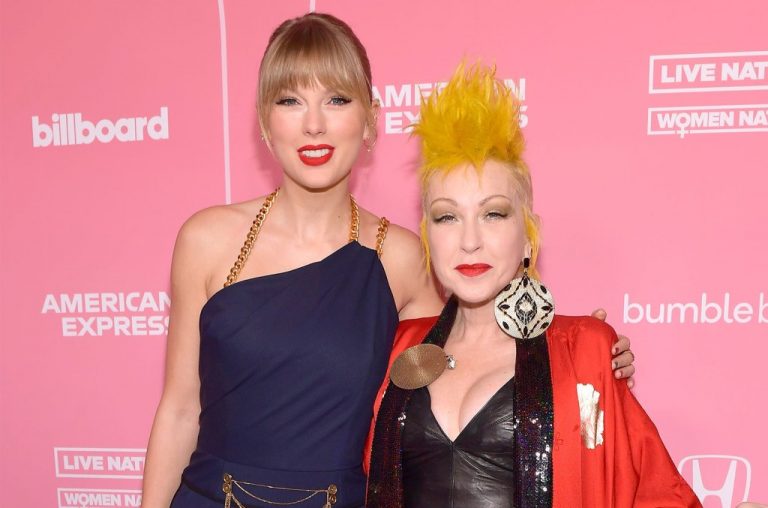Cyndi Lauper says she is proud of Taylor Swift’s songwriting