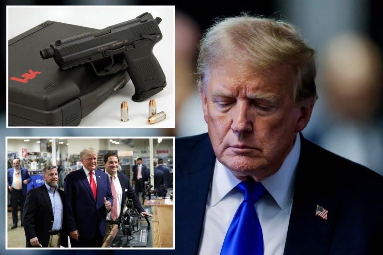Donald Trump has to give up his guns after being convicted of a felony.