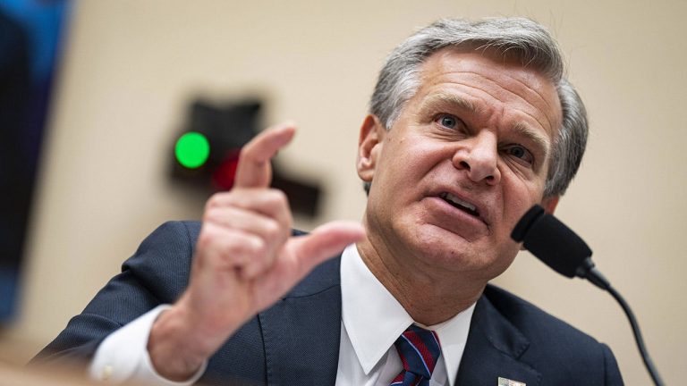 FBI Director Wray warns of terror threat from open border before 8 ISIS suspects caught in US.