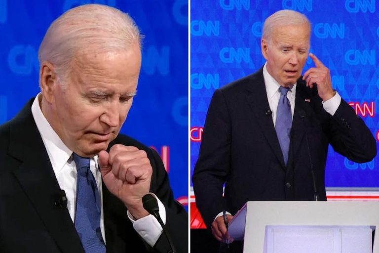 Is Biden sick? President’s voice sounds hoarse during debate with Trump.