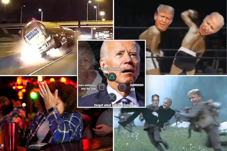 Memes about Biden and Trump’s debate go viral: ‘Embarrassment’