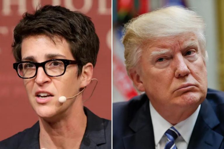 Rachel Maddow is concerned that Trump will put her in camps if he wins.