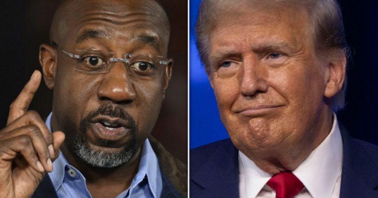 Raphael Warnock highlights clear choice between Trump and Biden with harsh ‘plague’ comment.