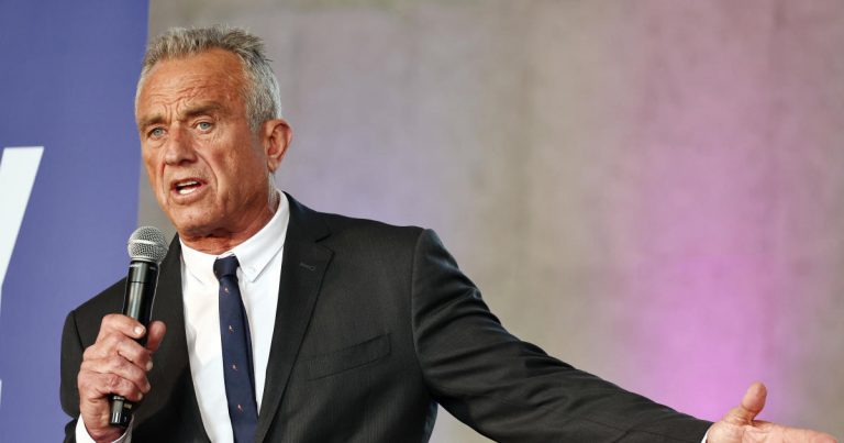 Robert F. Kennedy Jr. does not meet requirements for debate with Biden and Trump