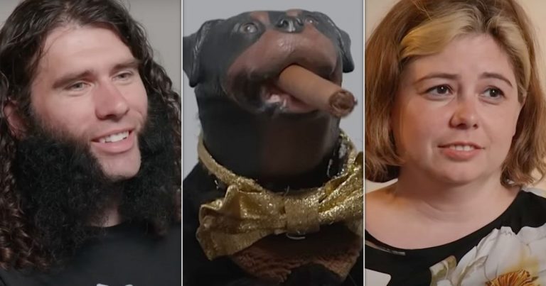 Triumph the Insult Comic Dog Talks to Undecided Voters