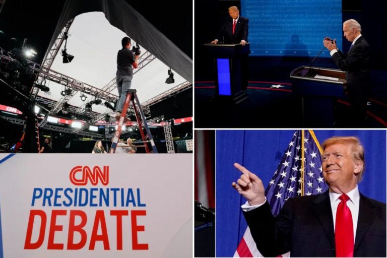 Trump and Biden spend a lot of money on ads in swing states on debate day.
