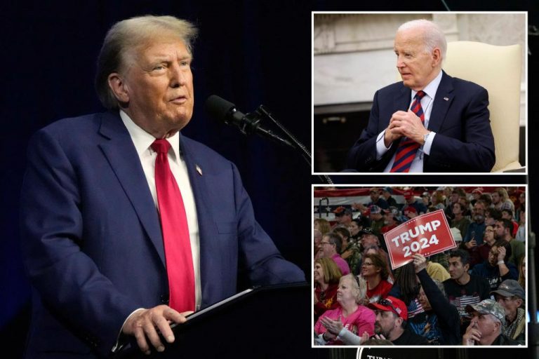 Trump is ahead of Biden by 18 points in Iowa, which may be a bad sign for the president in swing states for the 2024 election.