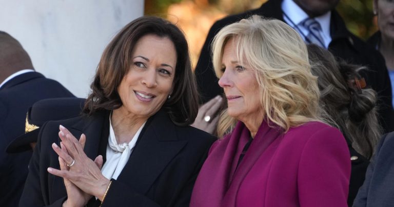 VP Harris and First Lady Biden to visit swing states for Dobbs ruling.