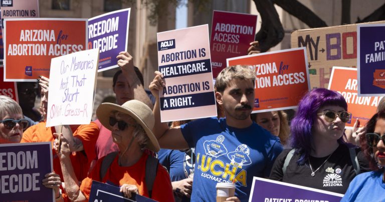 Arizona abortion rights advocates gather enough signatures to put constitutional amendment on ballot.