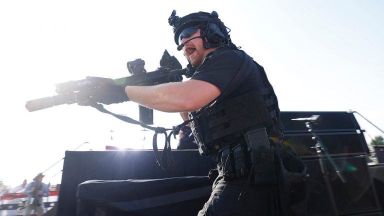 Eyewitness says security was not strict at Pennsylvania Trump rally.