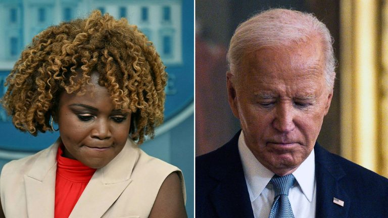 Biden appears to disagree with his press secretary about recent medical check-up.