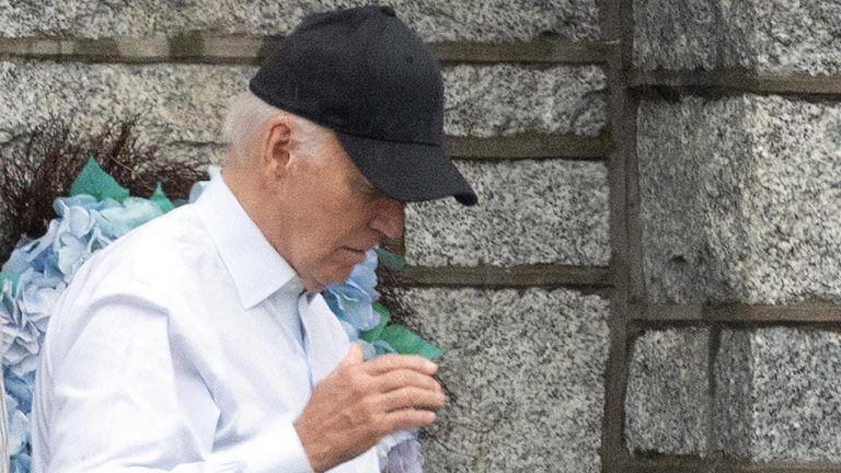 Biden attends mass shortly after Trump shooting.