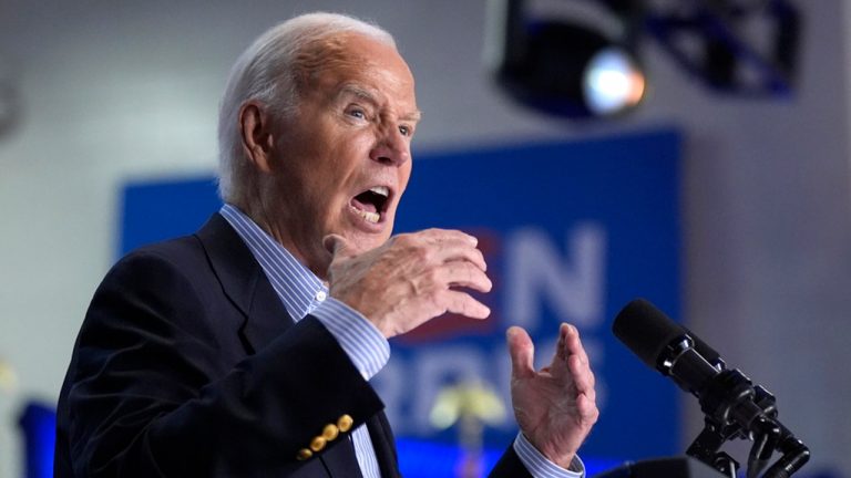 Biden says he will continue running for president before important interview.
