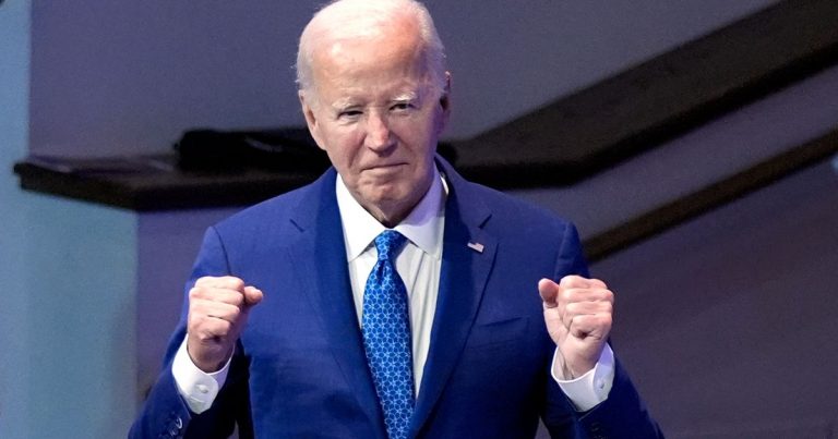 Biden says he won’t step aside and wants party drama to end