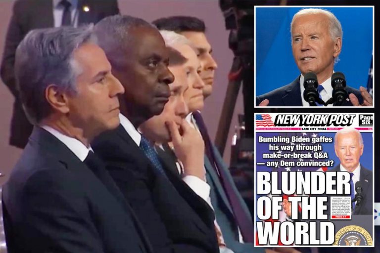 Biden’s team caught off guard when he mistakenly calls Kamala ‘Vice President Trump’ at press conference.